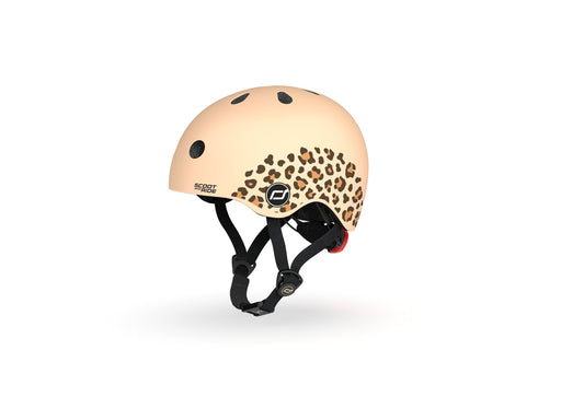Scoot & Ride LED-Kinderhelm Lifestyle, Leopard